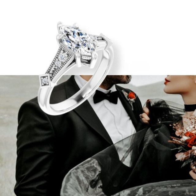 Aesthetic engagement hot sale rings