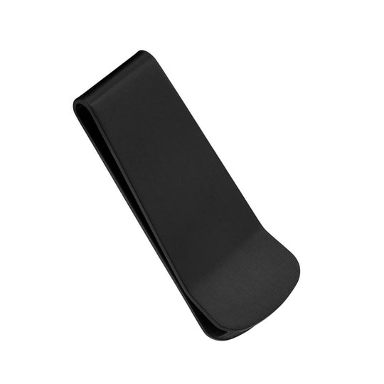 Black Stainless Steel Fashion Money Clip