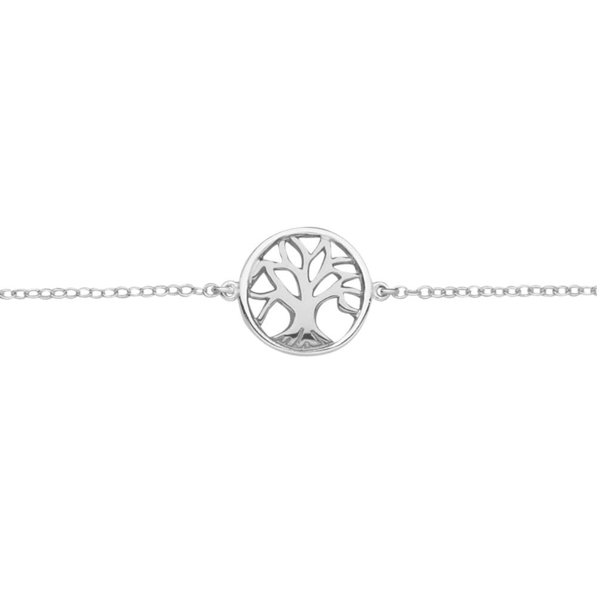 Sterling Silver Tree of Life Adjustable Bracelet | Jewels of St Leon