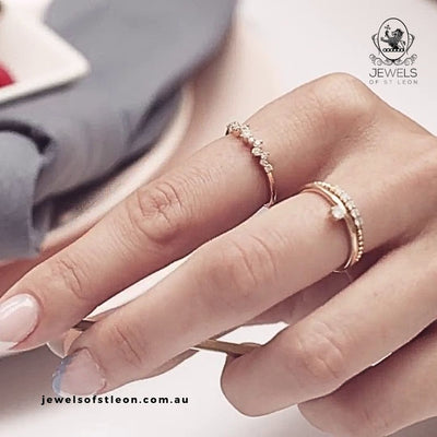 Ladies Gold Rings
