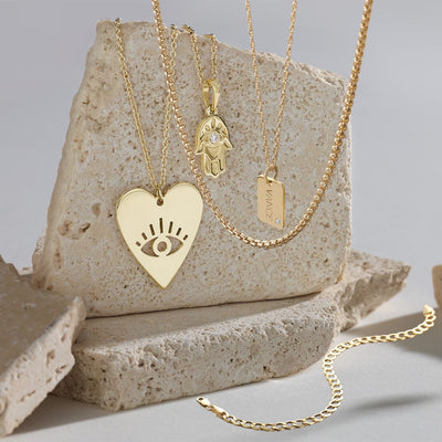 Explore our diverse gold necklace collection for women and men, blending tradition with modern elegance. Discover your perfect piece today!