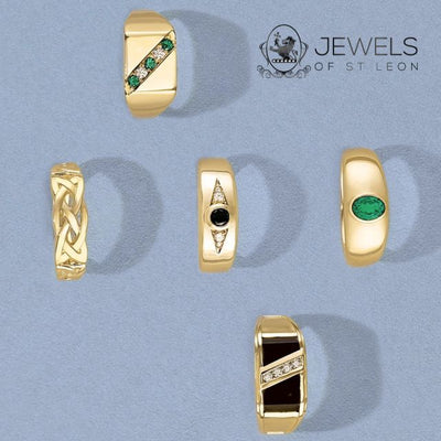 Gold Rings for men - Jewels of St Leon Australia Online Jewellery Store.