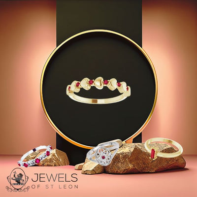 Our selection of ruby gemstone rings for women and men are the perfect fashion accessory for all occasions. Shop with confidence online at Jewels of St Leon Australia.
