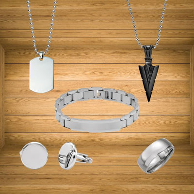 Looking for a stylish and durable piece of jewellery? Check out our collection of stainless steel jewellery for men and women! From necklaces to rings and earrings, our selection features unique designs that will catch your eye.