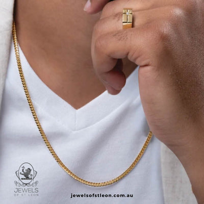 Mens Jewellery - Rings, Chains, Necklaces, Bracelets and more available online from Jewels of St Leon Australia.