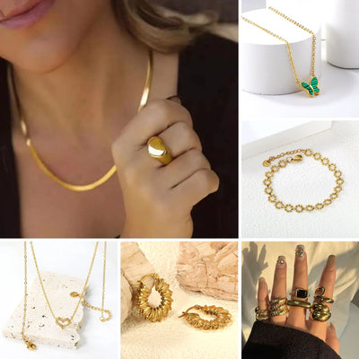 Urban Jewellery evokes a modern, city-inspired aesthetic - pieces that blend industrial materials and sleek design to suit a fast-paced, style-savvy lifestyle.
