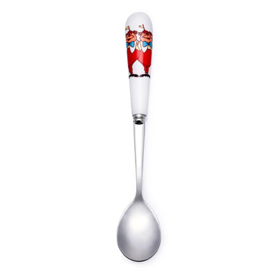 If it was so, it might be; and if it were so, it would be. All we know is that the Tweedledum and Tweedledee spoon is just what you need. Hand made from the finest bone china, each spoon is completed with a dainty ceramic handle. Buy Now from Jewels of St Leon Australia.