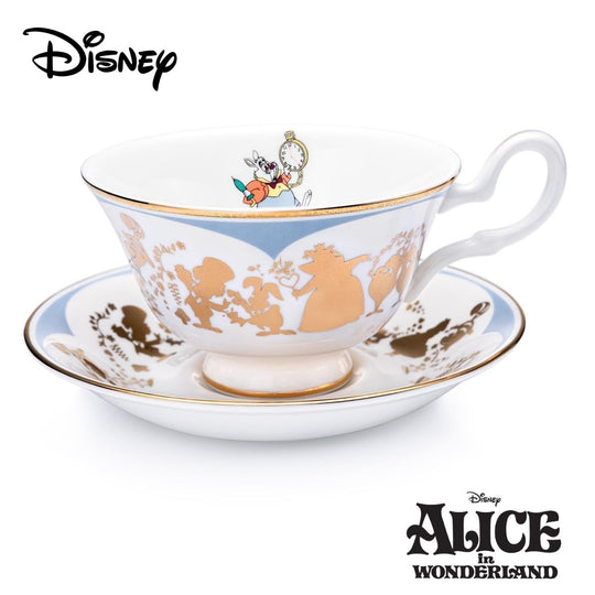 Alice in Wonderland - White Rabbit Cup and Saucer Set