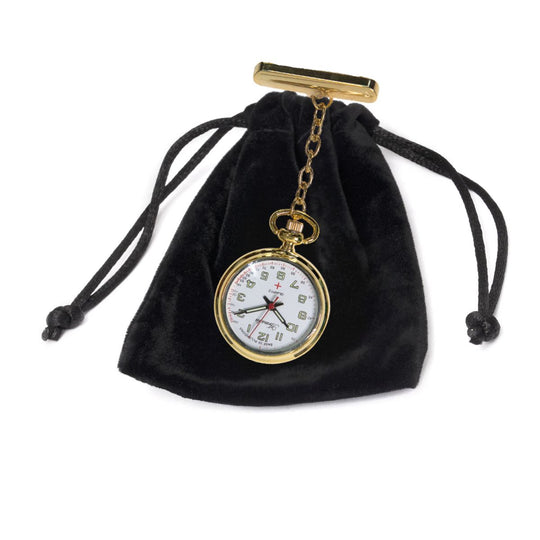 Engravable Gold Armada Nurses’ Fob Watch