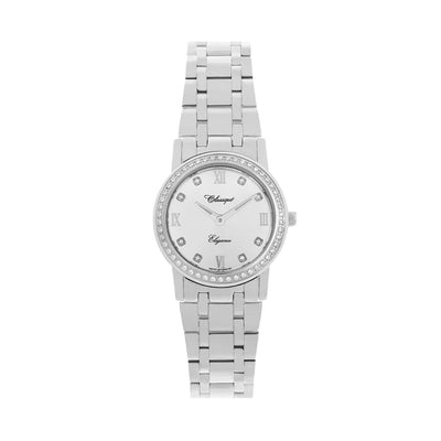 Elegant and classic, the Clementine I Diamond Ladies Watch combines fashion and time with its bracelet band, diamond bezel and diamond dial. Fitted with the quality timing of a Swiss Quartz Movement, this women's watch is perfect for everyday or special occasions.