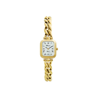 Classique - Gold Plated Lacey 19x22mm Bracelet Ladies Watch