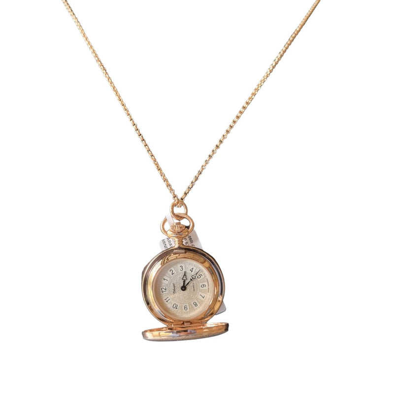 The Classique - Lillian Pendant Watch is a timeless piece perfect for women who love to stay fashion-forward while staying punctual. This stunning pendant watch has a matching 69cm rolo chain, making it an ideal addition to your necklace stack. Shop now at Jewels of St Leon.