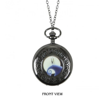 This officially licensed Disney product, the Disney - The Night Before Christmas Pendant Watch, is the perfect cross between pop culture and fashion. With its unique Antique Bronze Finish and 45mm size, it is an ideal fashion accessory for young ladies. This pendant watch features Jack and Sally, the iconic characters from the classic Disney movie The Nightmare Before Christmas. Shop now at Jewels of St Leon.