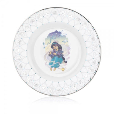 Just like Aladdin's Jasmine, the Disney100 Jasmine plate is so beautiful, with stunning real platinum motifs surrounding the rim of the plate and a gorgeous image of Jasmine placed within the centre of the plate. Buy now from Jewels of St Leon.