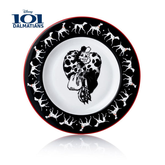 Cruella 6" Collectors Plate from Disney's Villain Collection