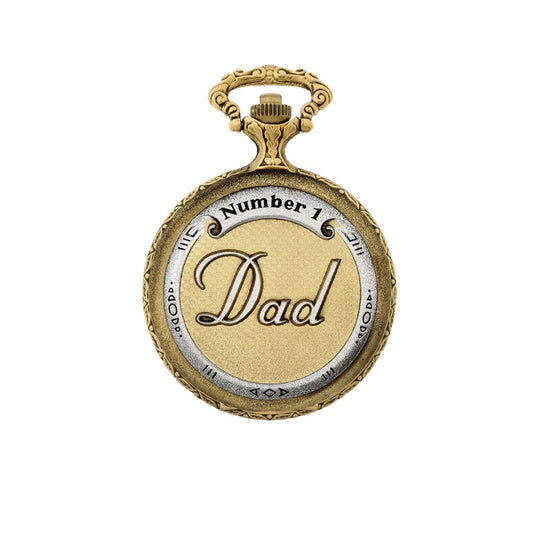 Classique - No. 1 Dad Antique Two Tone 48mm Pocket Watch