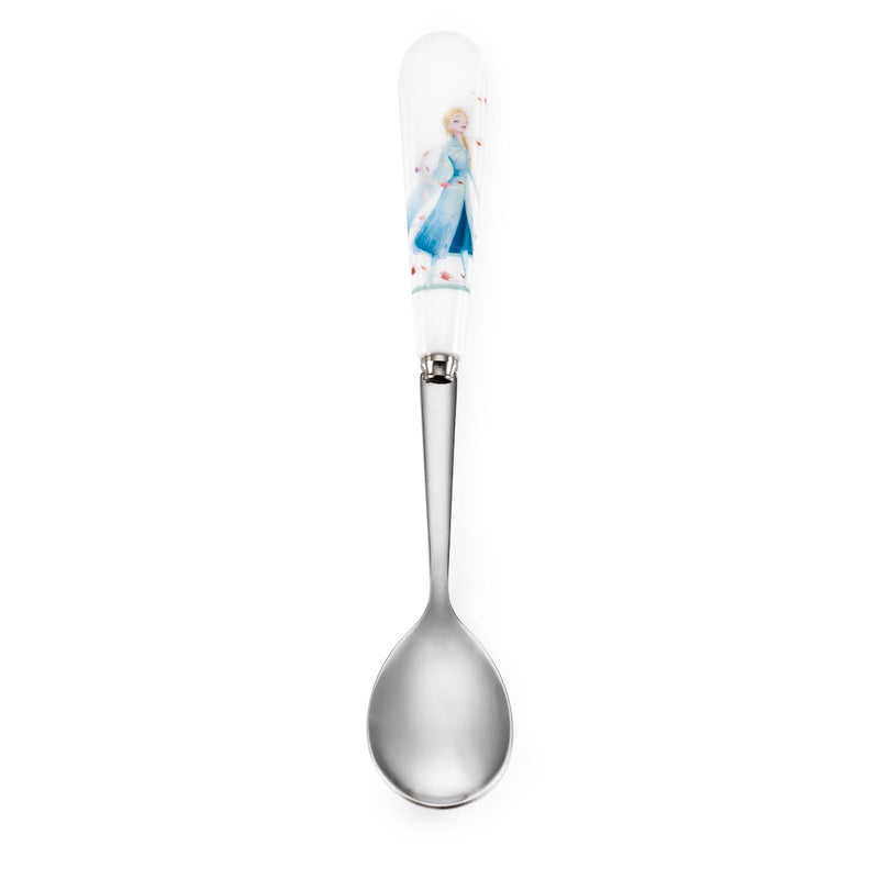You said you believed in me and this is what I was born to do... This Elsa Collectors Teaspoon features the character from the sequal Frozen 2 animated movie is now available. Handmade and hand decorated from the finest bone china, this spoon is ideal for a collector or fan who wants to add a touch of style to their afternoon tea. Buy now from Jewels of St Leon Australia.
