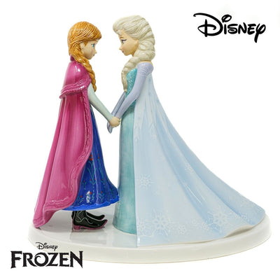 Disney's Frozen - Limited Edition Elsa and Anna Sisters Forever Figurine is now available. Limited to 500 statuettes worldwide, making this a rare collectable. The Sisters Forever Figurine is part of the Officially Licensed Disney Princess Collection. Hand Decorated and made from bone china, shop now Jewels of St Leon Jewellery, Giftware and Watches.