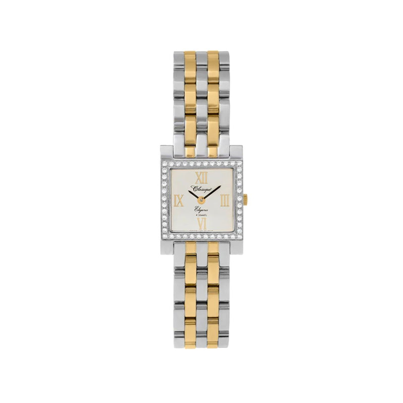 Classique - Genevieve Diamond Two Tone Ladies Watch