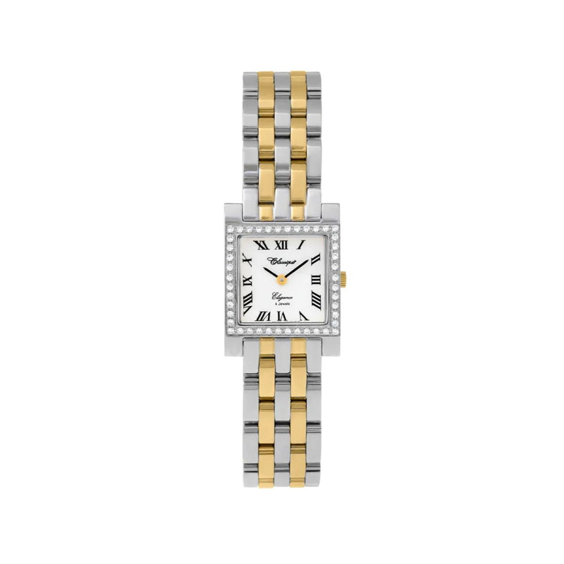 Classique - Genevieve Diamond Two Tone Ladies Watch