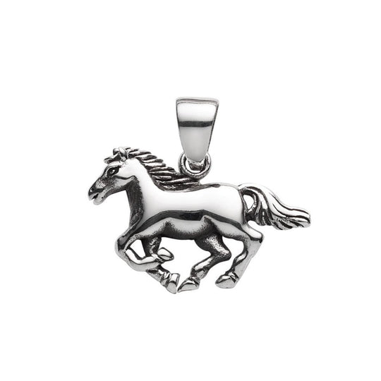 Horse Pendant in 925 Sterling Silver