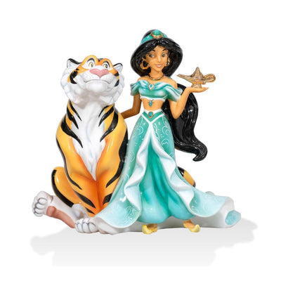 Imagine if you had three wishes! Add this to the list... This stunning bone china figure captures the affection between Princess Jasmine and her trusty friend Rajah. Exquisitely modelled by world renowned Valerie Annand and brought to life by Dan Smith’s painting skills; this limited edition piece is strictly limited to only 1500 pieces worldwide.
