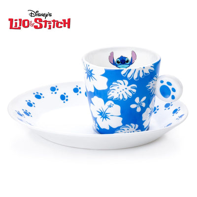 Whether you're starting your day off with a shot of espresso or enjoying a cozy evening, do it in style with the Lilo & Stitch - Stitch Espresso Cup Set.This beautifully designed and hand decorated set is perfect for enjoying a smooth espresso and a biscuit, or even Irish Coffee, Babyccino, Hot Tea, Hot Chocolate, and your favourite dessert like chocolate pudding. Whether you're a fan of Stitch from Lilo & Stitch or an espresso coffee lover, this set will surely impress. Shop Now at Jewels of St Leon.