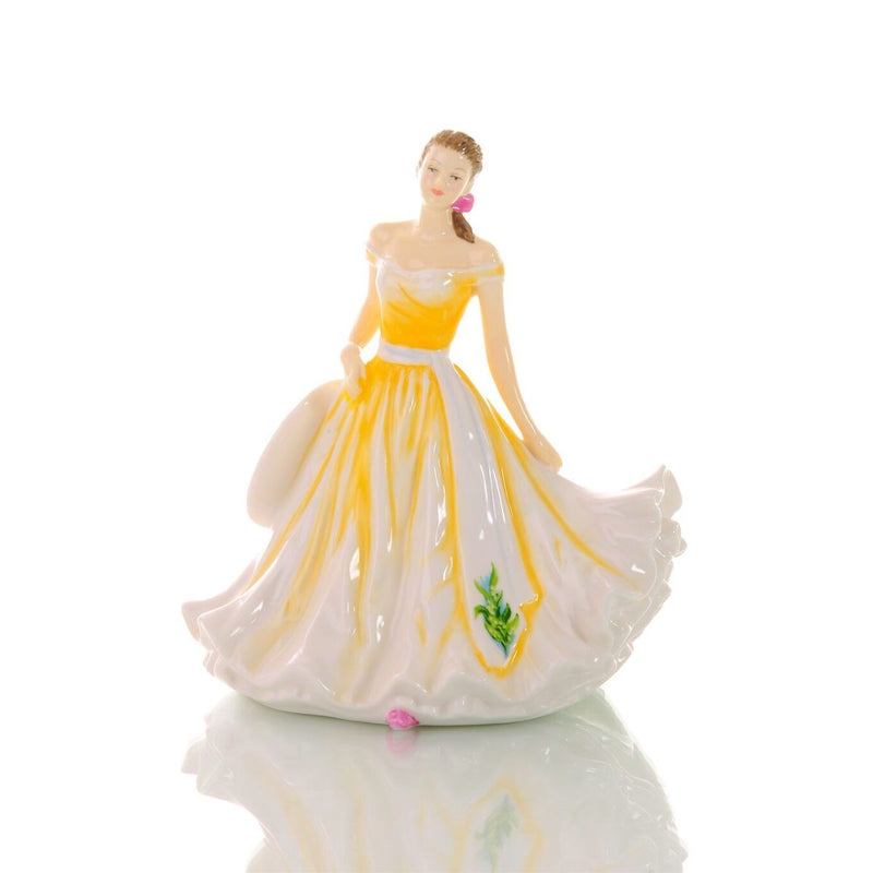 The May Flower of the Month petite figurine is the Lily of the Valley, a symbol of purity, joy, love, sincerity, happiness, and luck. Those who were born or are about to be born in May are sure to love this amazing statue.