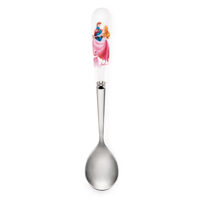 Beauty beyond belief! This stunning motif of Aurora and the Prince is from Disney's Princess Wedding Collection and the animated movie Sleeping Beauty. Handmade and hand decorated with the finest bone china, this spoon is ideal for a collector or fan as a gift or treat for yourself. Buy Now from Jewels of St Leon.