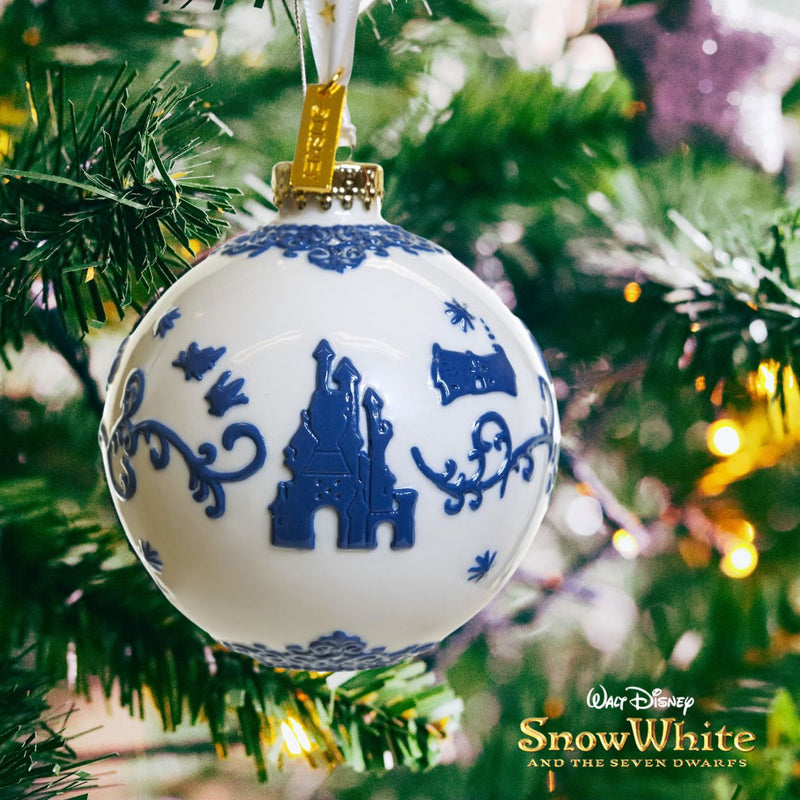 The white background will illuminate against any background, making this ornament stand out and the perfect tree ornament or Christmas decoration. Made from fine china, it is durable and designed to last for years to come. Hang it on your tree or display it on your mantel to add a touch of whimsy and enchantment to your home this holiday season. Add a little magic to your Christmas decor with the Snow White White Christmas Ornament. Shop now at Jewels of St Leon Jewellery, Giftware and Watches.
