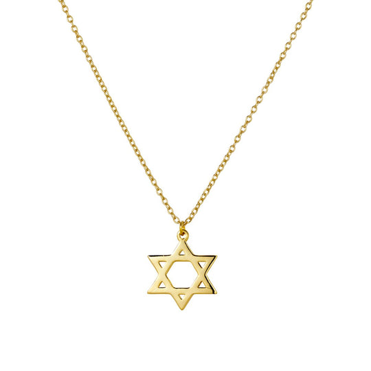 Star of David Gold Vermeil Necklace