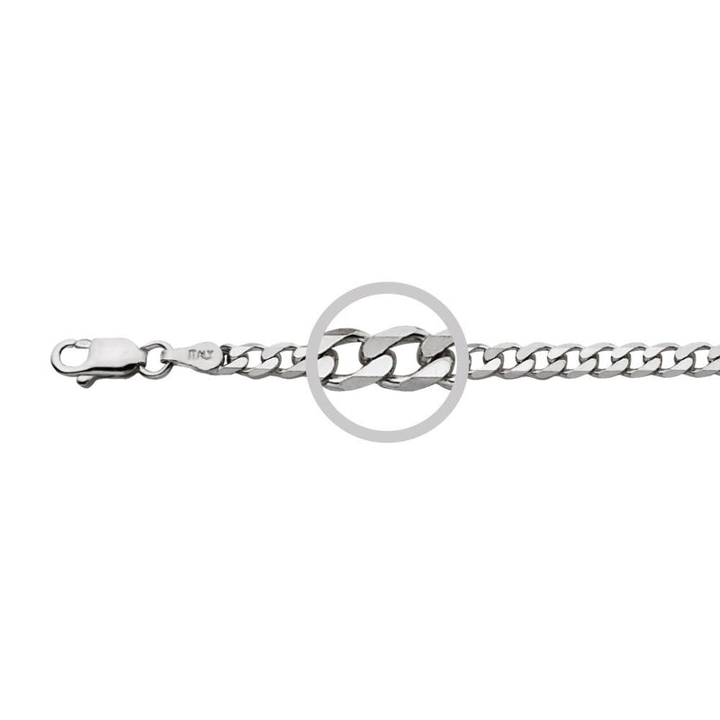 Explore our range of Sterling Silver Chains. Choose from five different lengths from 45cm to 70cm for our Sterling Silver 3.5mm Curb Chain. Shop confidently online from Jewels of St Leon Australia.