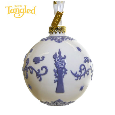 Bring a little Disney magic into your home this Christmas with the Tangled - Rapunzel White Christmas Ornament. This beautiful ornament is handmade with delicate motifs that share key moments from the story, making it a must-have for any fan of Tangled or Disney. Shop now at Jewels of St Leon Jewellery, Giftware and Watches.
