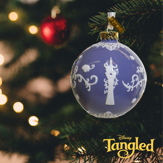 Tangled - Rapunzel Coloured Christmas Ornament