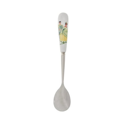A Story filled with Magic! The Princess and the Frog's Tiana and Prince Naveen Teaspoon is a must have from Disney Princess Wedding Collection. The beautiful imagery has been hand decorated onto the handmade handle crafted from the finest bone china. Buy Now from Jewels of St Leon Jewellery and Giftware Australia.