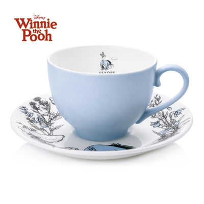 The gorgeous saucer features beautiful imagery and perfectly complements the beautifully designed blue cup, which features Eeyore. This cup and saucer set is perfect for a grown-up collector or as a christening gift for a little one. Collect your favourite character, or all four, to complete the set and make every morning tea a little bit more special. Shop now from Jewels of St Leon Jewellery, Giftware and Watches Australia.