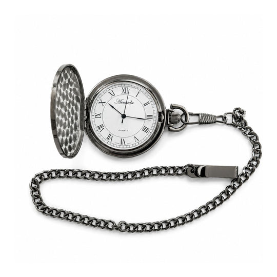 Armada Lawson Gunmetal Grey Pocket Watch