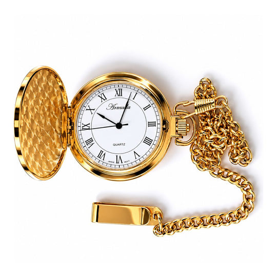 Armada Lawson Gold Pocket Watch