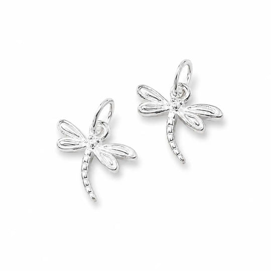 Sterling Silver Dragonfly Charm Pendant