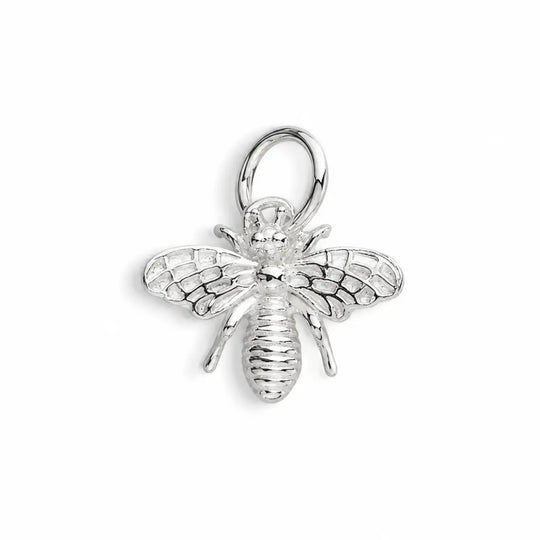 Sterling Silver Honey Bee Charm Pendant