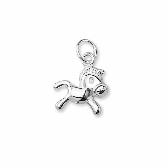 Sterling Silver Pony Charm Pendant