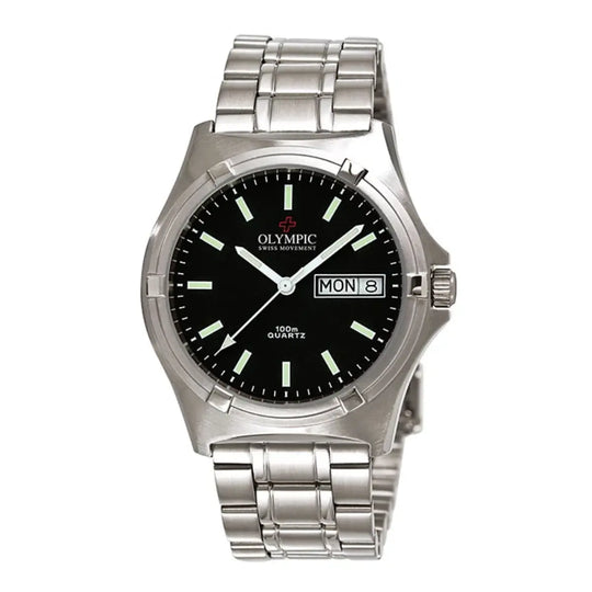 Olympic Workwatch - Black Index Men's Watch