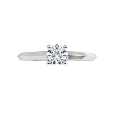 0.29ct Moissanite Solitaire Sterling Silver Engagement Ring from Jewels of St Leon Australia Online Engagement Rings