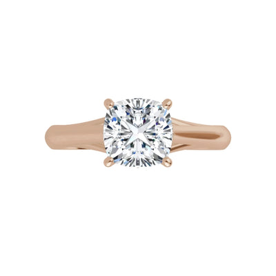 1-Carat Natural Diamond Bridal Set in 18K Gold (with Complimentary Engraving)