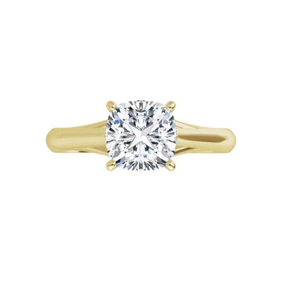 1-Carat Natural Diamond Bridal Set in 18K Gold (with Complimentary Engraving)