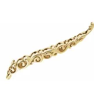 10K Gold Metal Fashion Scroll Ear Climbers