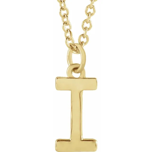 Initial Necklace in 18K Gold-Plated  -  Make Your Mark with a Personalised Necklace Just for You!