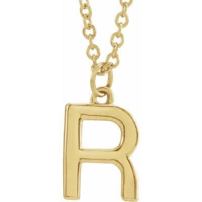 Initial Necklace in 18K Gold-Plated  -  Make Your Mark with a Personalised Necklace Just for You!