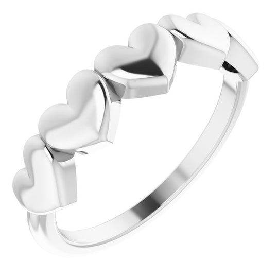 Sterling Silver Heart Ring