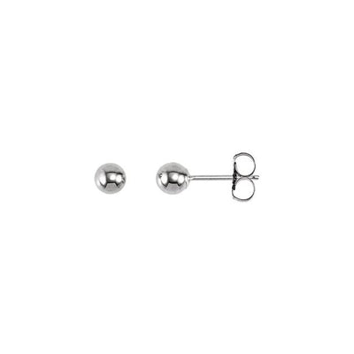 Our Classic Ball Sterling Silver Stud Earrings are a timeless addition to any jewellery collection. These stud earrings are available in 5mm and 6mm sizes, making them perfect for men and women of all ages.
